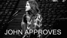john frusciante approves thumbs up yes agrees