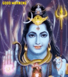 Lord Shiva Good Morning GIF - Lord Shiva Good Morning Morning GIFs