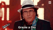 Albano The Voice Grazie A Dio GIF - Albano The Voice Thank God GIFs