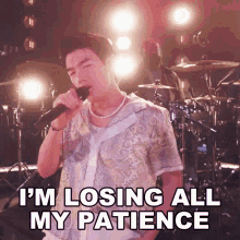 Im Losing All My Patience Eric Nam GIF - Im Losing All My Patience Eric Nam I Cant Be Patient Anymore GIFs