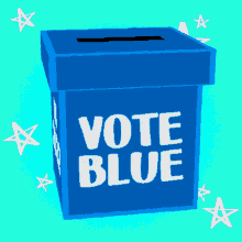 Vote Voting GIF - Vote Voting Blue GIFs