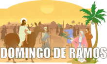 Jesus Entrando A Belen GIF - Domingo De Ramos Pascua Jesus GIFs