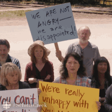 We Are Not Angry We Are Disappointed Schitts Creek GIF - We Are Not Angry We Are Disappointed Schitts Creek Unhappy GIFs