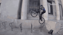 bmx tricks bicycle rearing balance