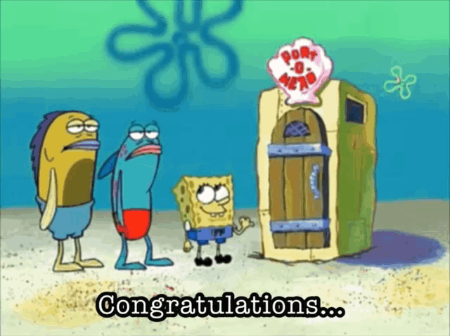 congratulations meme spongebob