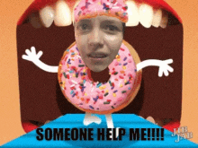Help Me Teasing GIF - Help Me Teasing Donut GIFs