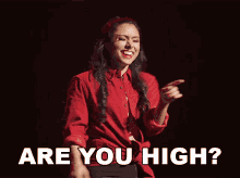 Are You High Michelle Khare GIF - Are You High Michelle Khare You Must Be Dreaming GIFs