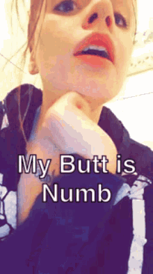 My Butt Is Numb Toilet GIF - My Butt Is Numb Toilet Drunk GIFs
