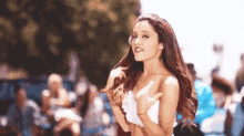 Ariana Grande Hairflip GIF - Ariana Grande Hairflip Sassy GIFs