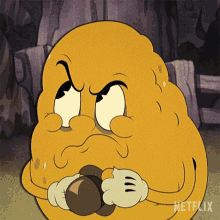 Annoyed Sal GIF - Annoyed Sal The Cuphead Show GIFs