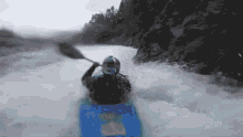 kayaking stream