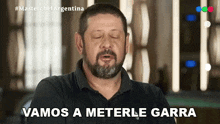 Vamos A Meterle Garra Carlos GIF - Vamos A Meterle Garra Carlos Masterchef Argentina GIFs