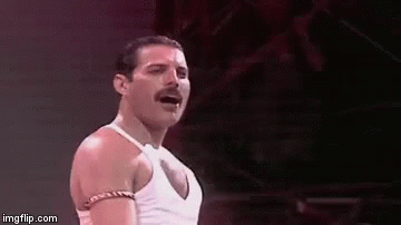 Freddie Mercury GIF - Freddie Freddie Mercury Queen - Discover & Share GIFs