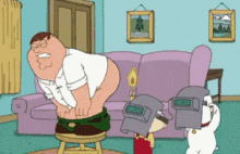 Fart Fire GIF - Fart Fire The Family Guy GIFs