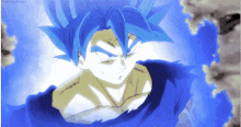 Super Saiyan Blue GIF - Super Saiyan Blue Dragon Ball Z GIFs