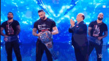 The Bloodline Wwe Smack Down Entrance GIF - The Bloodline Wwe Smack Down Entrance GIFs