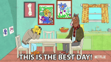 This Is The Best Day Bojack GIF - This Is The Best Day Bojack Mr Peanutbutter GIFs
