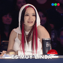 Es Muy Linda La Joaqui GIF - Es Muy Linda La Joaqui Got Talent Argentina GIFs