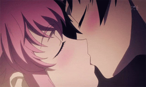 Kissing Anime GIF - Kissing Anime Kiss - Discover & Share GIFs