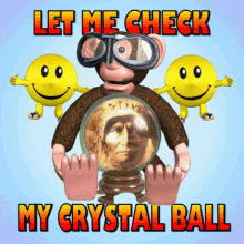 Let Me Check My Crystal Ball Psychic GIF - Let Me Check My Crystal Ball Crystal Ball Psychic GIFs