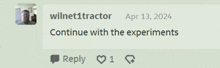a reply from wilnet1tractor on apr 13 2024
