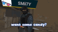 Want Some Candy Bullet GIF