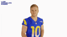 los angeles rams cooper kupp thumbs up approve like