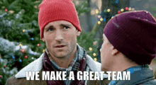 Andrew Walker A Dream Of Christmas GIF - Andrew Walker A Dream Of Christmas We Make A Great Team GIFs