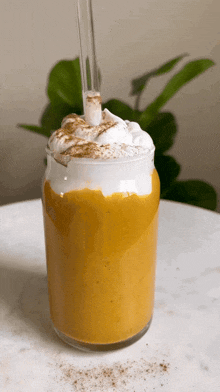 Pumpkin Pie Smoothie Smoothie GIF - Pumpkin Pie Smoothie Smoothie Drink GIFs