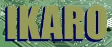 the word karo is displayed on a green circuit board