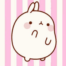 oh no molang sweating omg worried