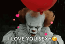 Pennywise It GIF - Pennywise It Hearts GIFs