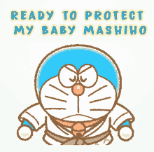 Mashmellow Protect GIF - Mashmellow Protect Karate GIFs