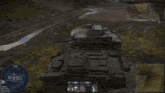 a video game screen shows a tank on fire and the words objetivo destruido on the bottom