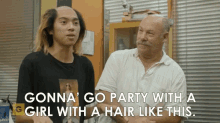 Gonna Go Party Hair Like This GIF - Gonna Go Party Hair Like This Bald GIFs