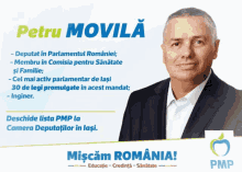 Petru Movila Partidul Miscarea Populara GIF - Petru Movila Partidul Miscarea Populara Miscam Romania GIFs