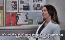 Greys Anatomy Amelia Shepherd GIF - Greys Anatomy Amelia Shepherd Its Not Like I Dont Have Things GIFs