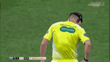 rugby league zak yellow card