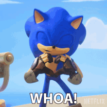 Whoa Sonic The Hedgehog GIF - Whoa Sonic The Hedgehog Sonic Prime GIFs