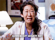 Greys Anatomy Cristina Yang GIF - Greys Anatomy Cristina Yang Somebody Sedate Me GIFs