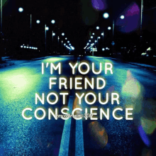 friends confused conscience road