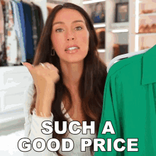 Such A Good Price Shea Whitney GIF - Such A Good Price Shea Whitney Its Very Affordable GIFs
