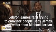 Lebron James Michael Jordan GIF - Lebron James Michael Jordan Whose Better GIFs