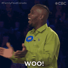 Woo Clive GIF - Woo Clive Family Feud Canada GIFs