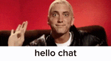 Hello Hello Chat GIF - Hello Hello Chat Eminem GIFs