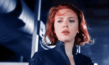 Black Widow Scarlett Johansson GIF - Black Widow Scarlett Johansson Tired GIFs