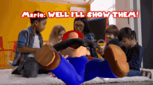smg4 mario well ill show them ill show them i will show them