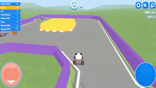 Smash Karts Whosji Sticker - Smash Karts Whosji Karts - Discover & Share  GIFs