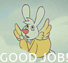 Angel Hare Cartoon GIF - Angel Hare Cartoon Bunny GIFs