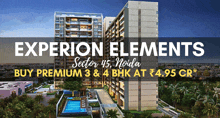 Experion Elements Sector 45 Noida 3 Bhk Apartments In Experion Elements GIF